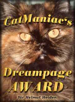 CatManiac&acute;s Dreampage Award von Inge